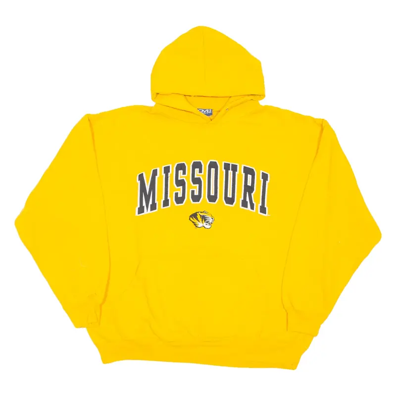Missouri Womens Yellow Hoodie USA XL