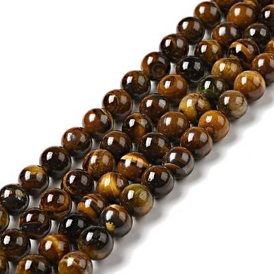 Natural Tiger Eye Beads Strands