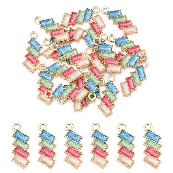Alloy Enamel Pendants