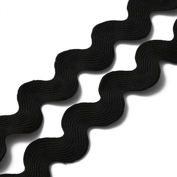 Polyester Wavy Fringe Trim Ribbon