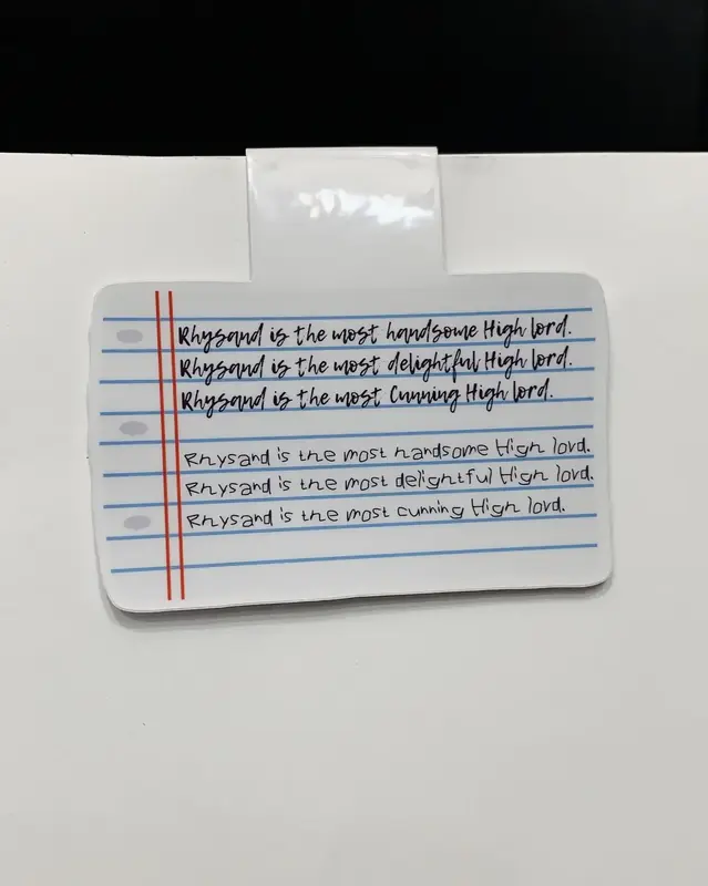 High Lord- ACOTAR ACOMAF Magnetic Bookmark