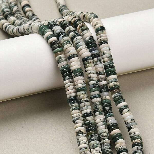 Natural Tree Agate Beads Strands