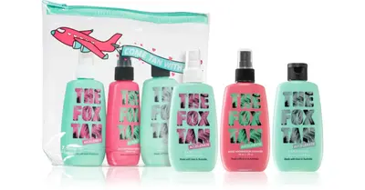 The Fox Tan The Jet-Setter travel kit