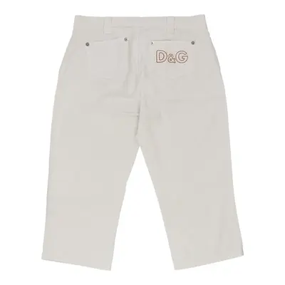Dolce & Gabbana Shorts - 26W UK 6 White Cotton Blend