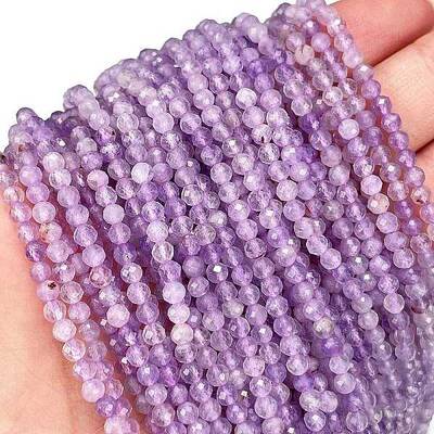 Natural Amethyst Beads Strands