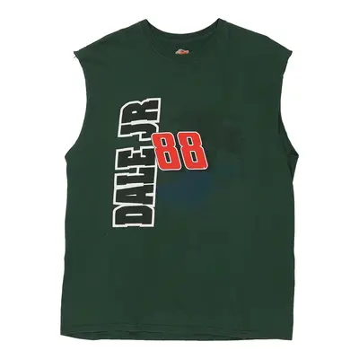 Dale Jr 88 Winners Circle Nascar Vest - XL Green Cotton
