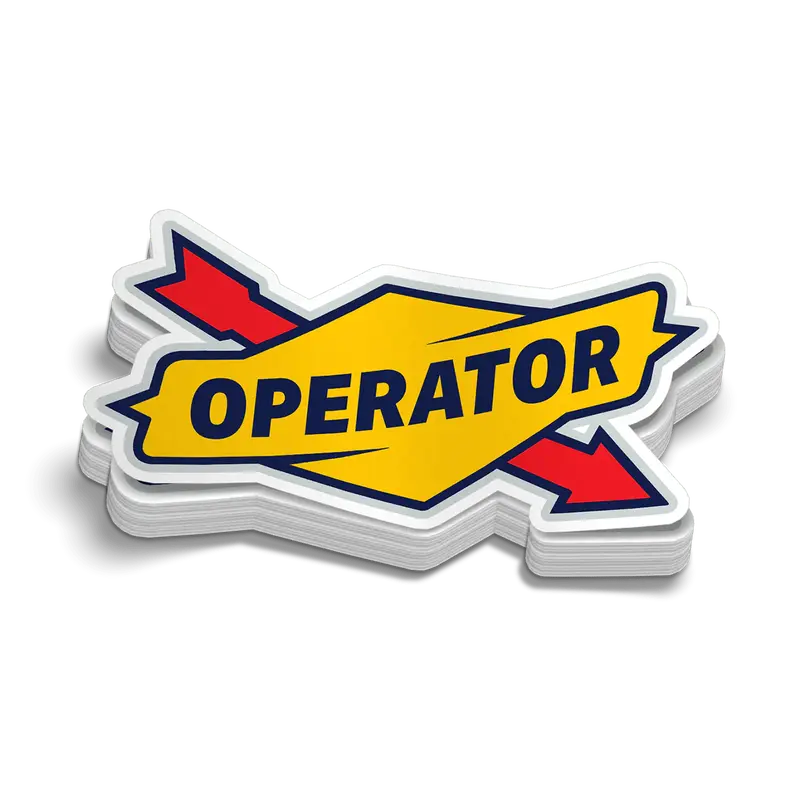 Operator Decal