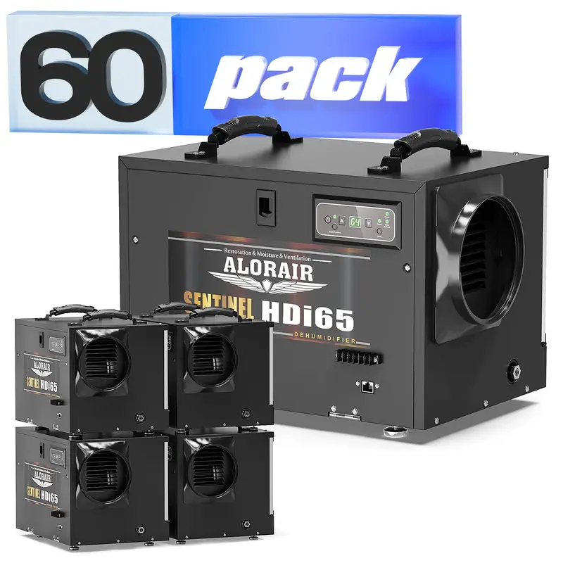 ALORAIR Wholesale Packs Sentinel HDi65 (Black) Dehumidifier (pack of 60)