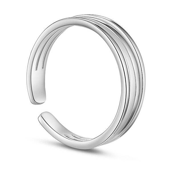 925 Sterling Silver Cuff Tail Ring