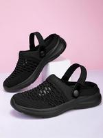 Women's Breathable Walking Shoes, Casual Comfortable Sports Shoes for Outdoor, Gym Shoes, Female All-match Round Toe Shoes fo...