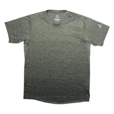 ADIDAS Mens T-Shirt Grey M