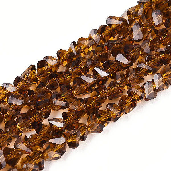 Transparent Glass Beads Strands