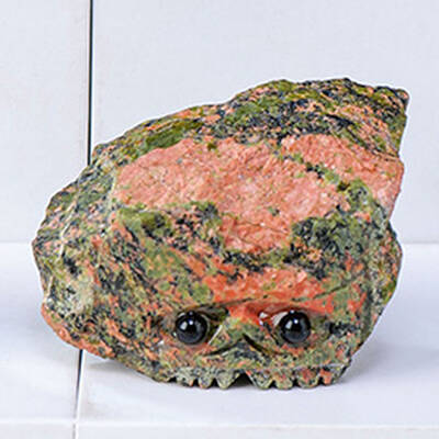 Natural Unakite Agate Sculpture Display Decorations
