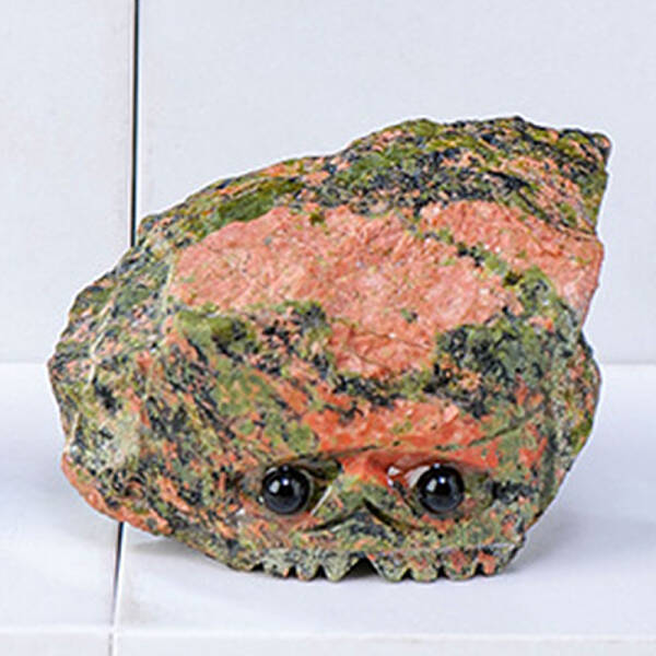 Natural Unakite Agate Sculpture Display Decorations