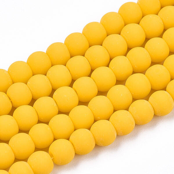 Opaque Glass Beads Strands