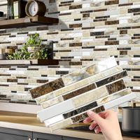 Peel and Stick Wallpaper Designs Wall Sticker Tiles, Self Adhesive Wall Decal, Waterproof & Oil-proof Sticker for Office Dorm...
