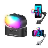 AOCHUAN RGB Magnetic Fill Light for Gimbal, LED Video Light w/3 Brightness and 7 Color Adjustment for Photography, Portable M...