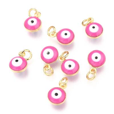 Brass Enamel Charms