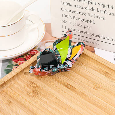 Cellulose Acetate Claw Hair Clips
