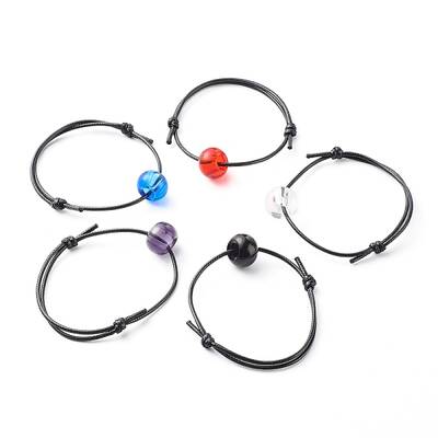 European Glass Large Hole Beads Bracelet for Teen Girl Women