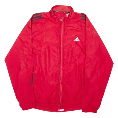 ADIDAS Climaproof Mens Shell Jacket Red XL