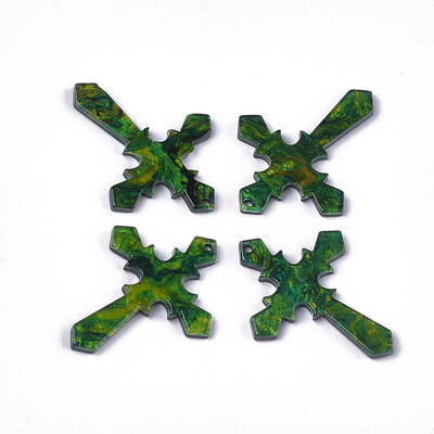 Cellulose Acetate(Resin) Pendants