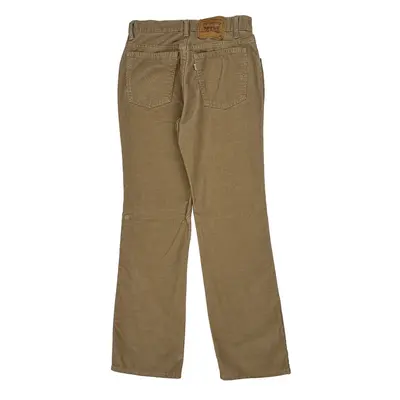 Levis Cord Trousers - 30? Waist Beige Cotton Blend