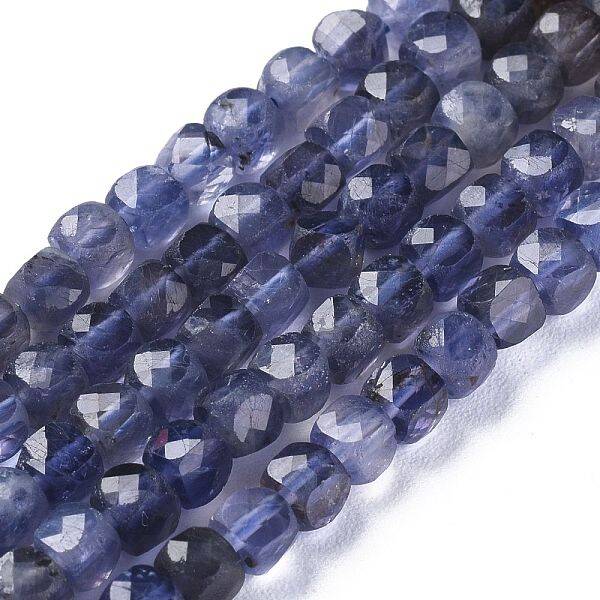 Natural Cordierite/Iolite/Dichroite Beads Strands