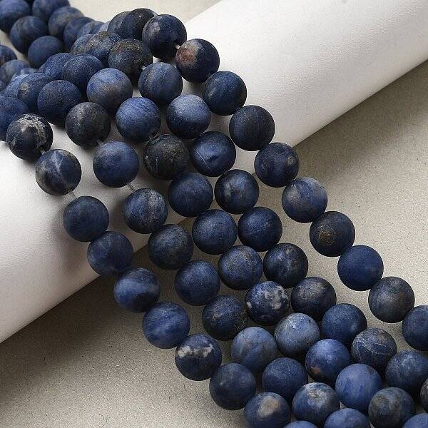 Natural Sodalite Beads Strands