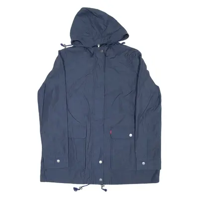 LEVI'S Mens Jacket Blue Hooded M