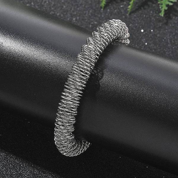 304 Stainless Steel Stretch Bangles for Women