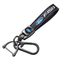 Rugged Ford F-150 Leather Keychain – Heavy-Duty Zinc Alloy & Fade-Proof Design | Adventure-Ready Key Holder for Off-Road Lo...