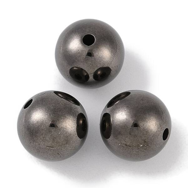 CCB Plastic Round Beads