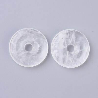 Natural Quartz Crystal Pendants