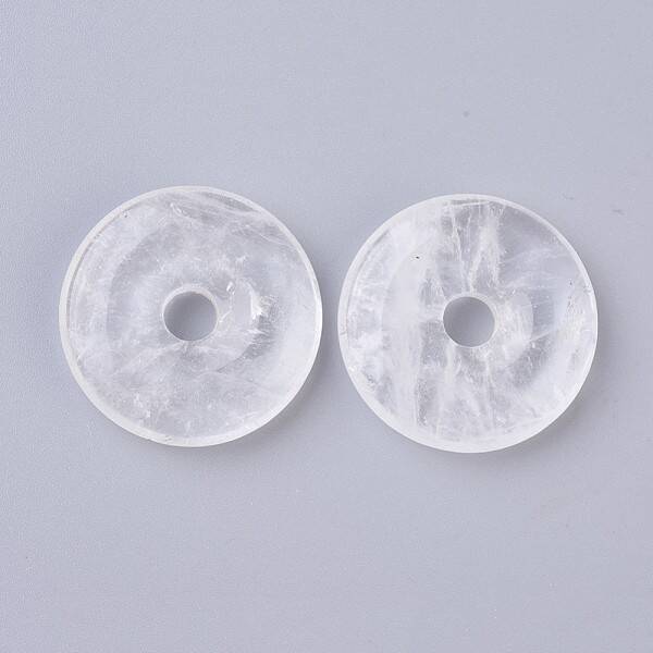 Natural Quartz Crystal Pendants
