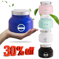 Capri Blue Scented Candle 19oz with Glass Candle Holder Luxury Aromatherapy Candle Volcano Freshener Ornaments Freshener Orna...