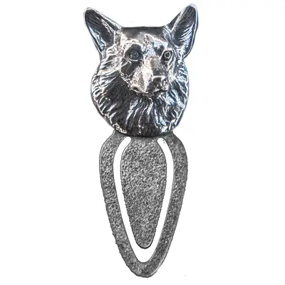 New-Spin Metal Casting Corgi Bookmark