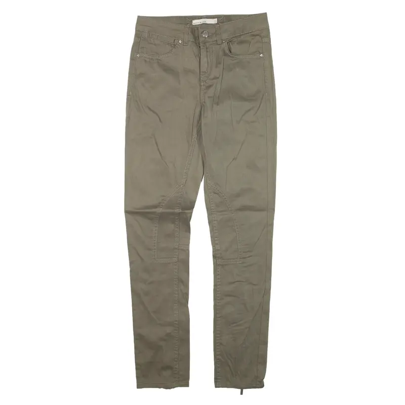 KAREN MILLEN Trousers Green Slim Skinny Womens W26 L28