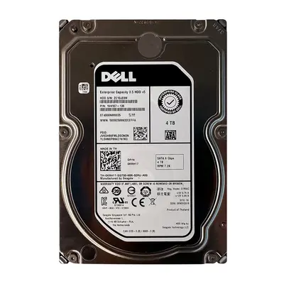 0KRH17 Dell 4TB 6Gb/s SATA 7200 3.5-inch 64MB Hard Drive