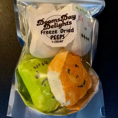 Freeze Dried Ghouls Marshmallow Candy 4 Count