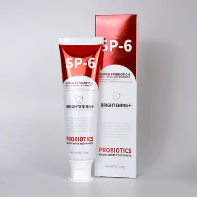 2025 Upgrade SP-6 Toothpaste | Probiotic Oral Care for Enamel Repair & Long-Lasting Fresh Breath | 4.59oz