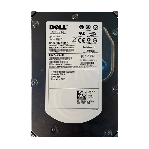 9Z3066-054 Seagate 73.4GB 3Gb/s SAS 15000 3.5-inch 16MB Hard Drive