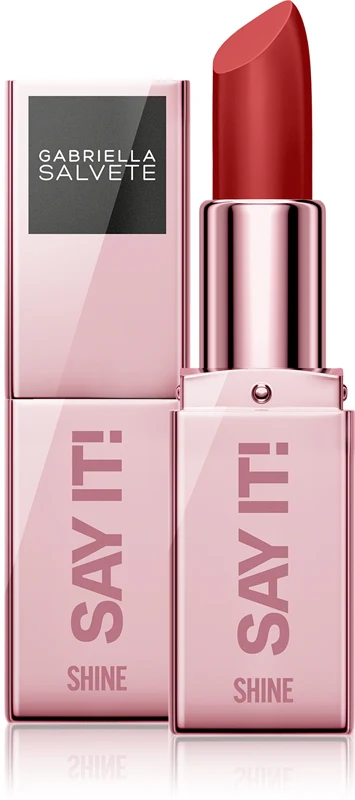 Gabriella salvete Say It! Shine Lipstick - Soft and velvety lipstick 3.8 g 05