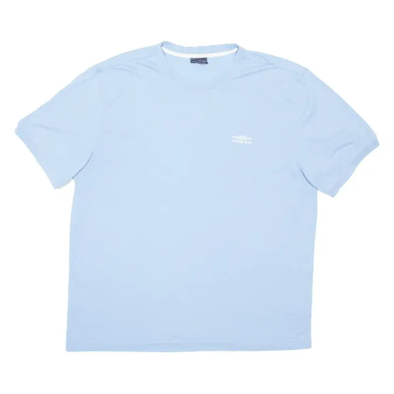 UMBRO Mens T-Shirt Blue XL