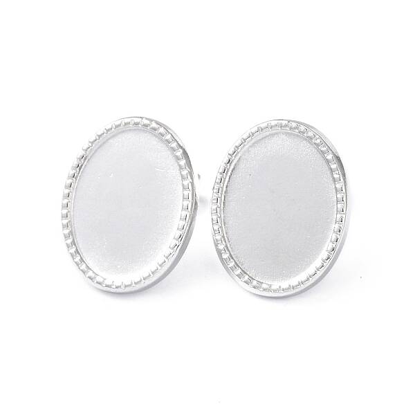 Non-Tarnish 304 Stainless Steel Stud Earring Finding
