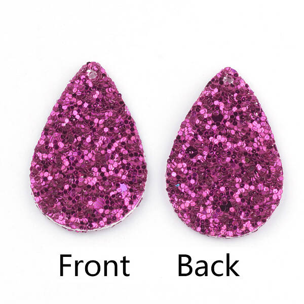 PU Leather Pendants