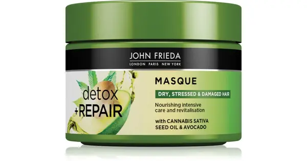 John Frieda Detox & Repair Detoxifying Mask For Damaged Hair 250 Ml