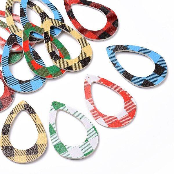 PU Leather Big Pendants