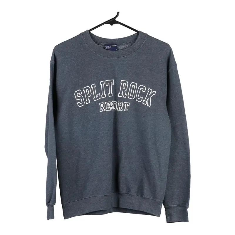 Split Rock Mv Sport Sweatshirt - Small Blue Cotton Blend