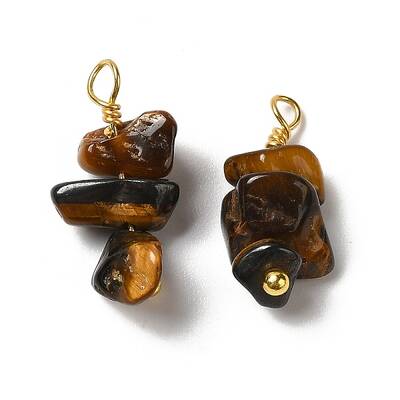Natural Tiger Eye Pendants